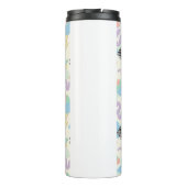 Bouteilles Isothermes Retro 90s Memphis Aesthetic Pattern Latte Mug (Dos)