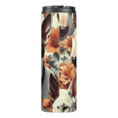 Bouteilles Isothermes Retro Bull Terrier Peinture sans fil (Dos)