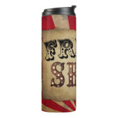 Bouteilles Isothermes Retro Circus Poster FreShow (Tourné sur la gauche)