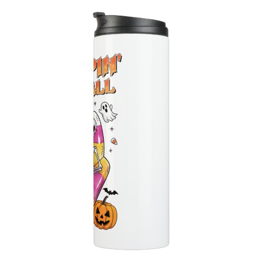 Bouteilles Isothermes Retro Creepin dans Halloween d'automne (Tourné sur la droite)