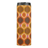 Bouteilles Isothermes Retro curves seamless pattern. 70s 60s style wallp (Dos)