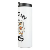 Bouteilles Isothermes Retro Enseigner Mes Boos Halloween (Tourné sur la droite)