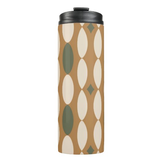 Bouteilles Isothermes Retro Geometric Thermal Tumbler (Devant)