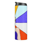 Bouteilles Isothermes Retro Lady Flipping the Bird (Tourné sur la droite)