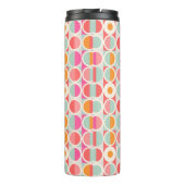 Bouteilles Isothermes Rétro motif de cercle de roses indien (Dos)