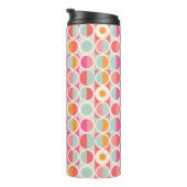 Bouteilles Isothermes Rétro motif de cercle de roses indien (Tourné sur la droite)