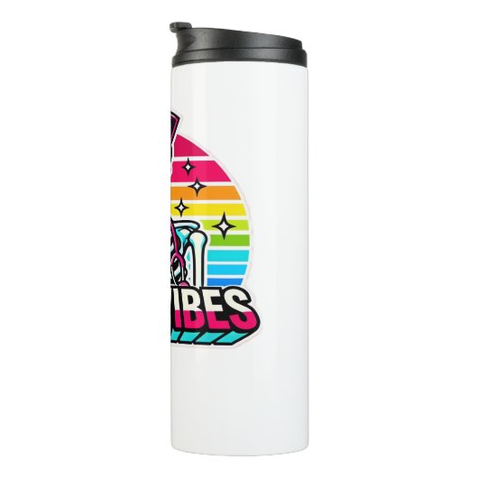 Bouteilles Isothermes Retro Neon Skeleton Nurse - Funny Éffrayant D (Tourné sur la droite)