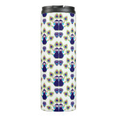 Bouteilles Isothermes rétro paon exotique de l'Inde (Dos)