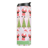 Bouteilles Isothermes Retro Père Noël Fun Holiday Motif de Noël (Tourné sur la gauche)