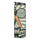 Bouteilles Isothermes Retro Pin-Up Tennis Maman Art (Tourné sur la droite)