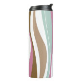 Bouteilles Isothermes Rétros rayures (Tourné sur la gauche)