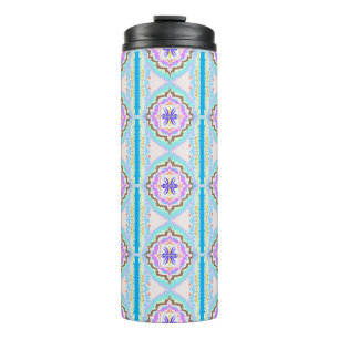 Bouteilles Isothermes Rêve Pastel Boho Géométrique Kaléidoscope