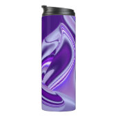 Bouteilles Isothermes Rêves arc-en-ciel à fleurs violettes (Tourné sur la droite)