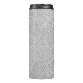 Bouteilles Isothermes Revêtement floral gris (Dos)