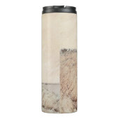 Bouteilles Isothermes Revêtu doux Roue Peinture Terrier Art original (Dos)