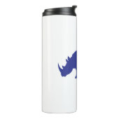 Bouteilles Isothermes Rhinoceros Silhouette (Tourné sur la gauche)