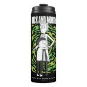Bouteilles Isothermes RICK ET MORTY™ | Morty Hugging Rick (Devant)