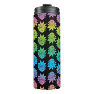 Bouteilles Isothermes RICK ET MORTY™  motif Rainbow Rick Head