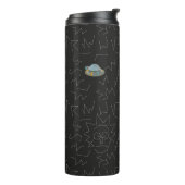 Bouteilles Isothermes RICK ET MORTY™| Motif Rick Constellation (Tourné sur la gauche)