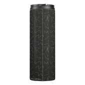 Bouteilles Isothermes RICK ET MORTY™| Motif Rick Constellation (Dos)