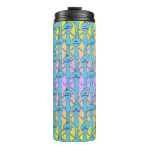 Bouteilles Isothermes RICK ET MORTY™  Rainbow M. Meeseeks Motif