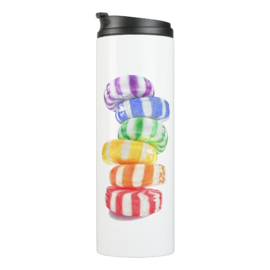Bouteilles Isothermes RINBOW CANDY Thermal Tumbler (Tourné sur la droite)