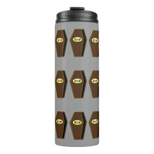 Bouteilles Isothermes RIP Halloween Coffin Doom Thermal Tumbler
