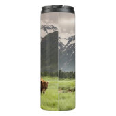 Bouteilles Isothermes Rive de l'Alaska, grizzli (Dos)