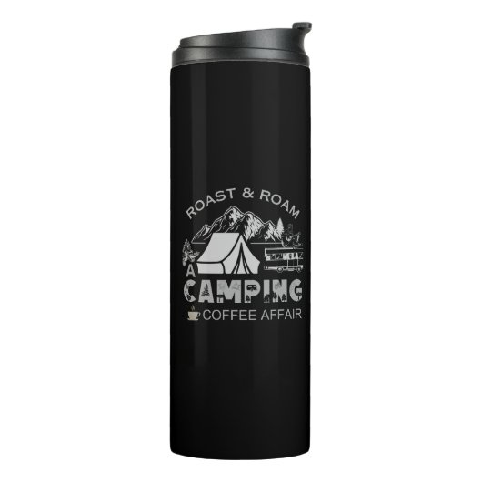 Bouteilles Isothermes Roast & Roam-A Camping Coffee Affair Design (Tourné sur la gauche)
