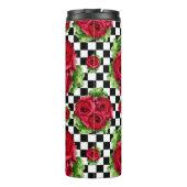 Bouteilles Isothermes Rockabilly floral d'amour de bouquet de roses (Dos)