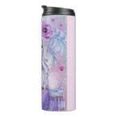 Bouteilles Isothermes Rococo valentine imaginaire art par Renee Lavoie (Tourné sur la droite)