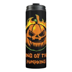 Bouteilles Isothermes Roi Des Citrouille Halloween Hommes Couple Corresp