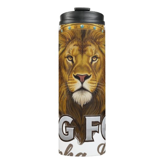 Bouteilles Isothermes ROI Féroce Alpha Lion Roi de la Nature (Devant)