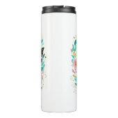 Bouteilles Isothermes Romains 8:28 Fleurs et papillons (Dos)