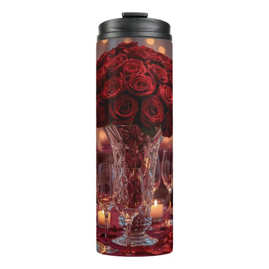Bouteilles Isothermes Romantic Red Rose Valentine Insulated (Devant)