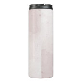 Bouteilles Isothermes romantique fleurs roses verdure (Dos)