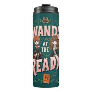 Bouteilles Isothermes Ron & Hermione Wands au Ready