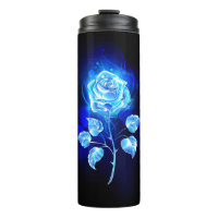 Rose bleu brûlant