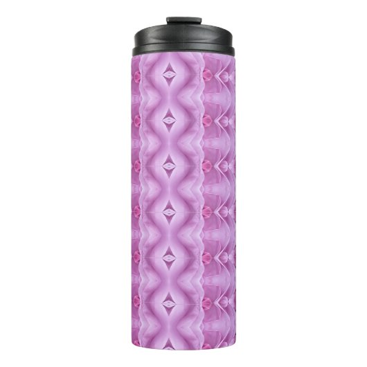 Bouteilles Isothermes Rose croisé Ikat (Devant)