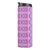 Bouteilles Isothermes Rose croisé Ikat (Tourné sur la droite)
