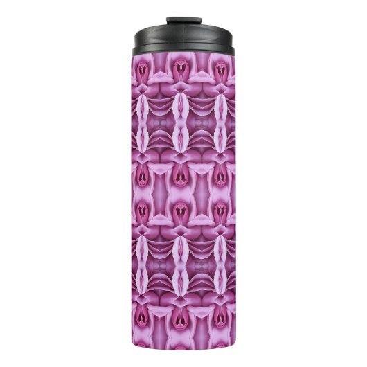 Bouteilles Isothermes Rose croisé Ikat 3 (Devant)