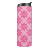 Bouteilles Isothermes Rose Et Blanc (Tourné sur la gauche)