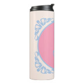 Bouteilles Isothermes Rose et bleu personnalisés (Tourné sur la gauche)