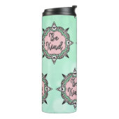 Bouteilles Isothermes Rose et Mint vert Be Kind (Tourné sur la gauche)