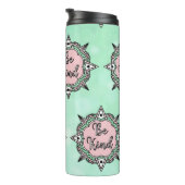 Bouteilles Isothermes Rose et Mint vert Be Kind (Tourné sur la droite)