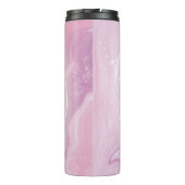 Bouteilles Isothermes rose, fleur de vie, géométrique sacrée (Dos)