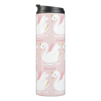 Rose girly mignon cygne floral élégant autre