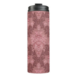 Bouteilles Isothermes Rose Poussiéreuse Rose Tendre Bourgogne Élégant Da