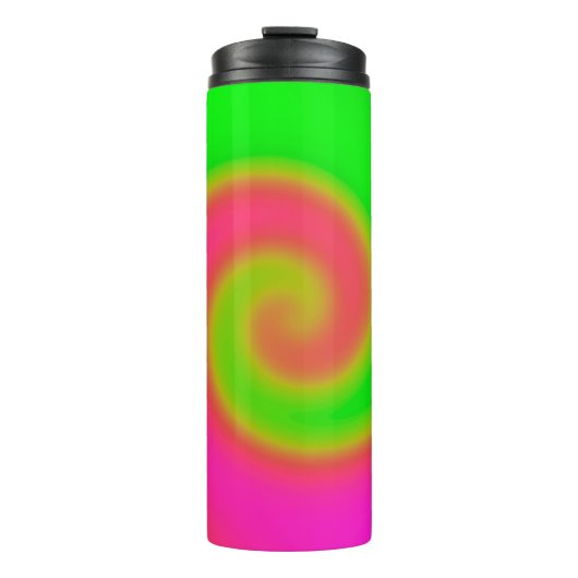 Bouteilles Isothermes Rose vert torse (Devant)