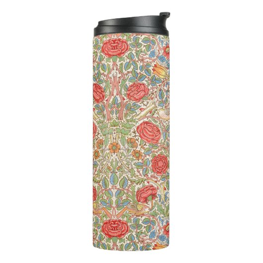 Bouteilles Isothermes "Rose" William Morris (Tourné sur la gauche)